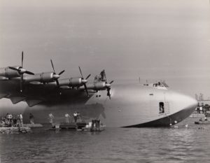 spruce goose before takeoff