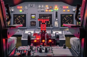 Flight Simulator cockpit